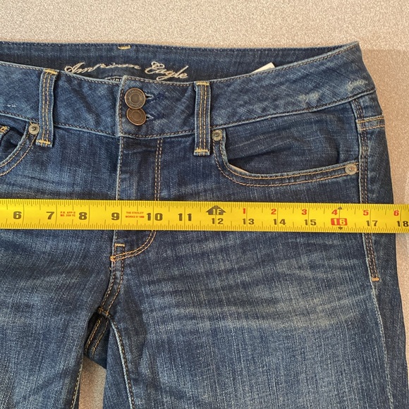American Eagle - Artist stretch denim capris  size 6 - Picture 14 of 16